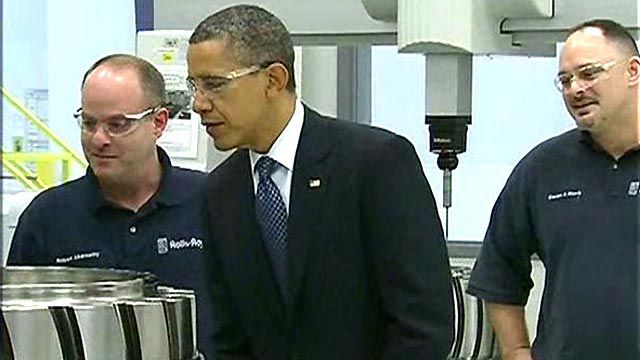President pushing new spending to boost manufacturing