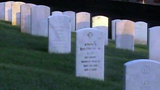 Military graves mistakenly marked in San Francisco