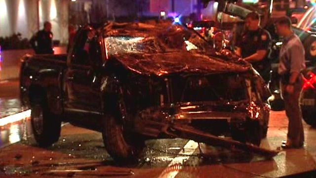 Suspected Drunk Driver Crashes Into Police Headquarters