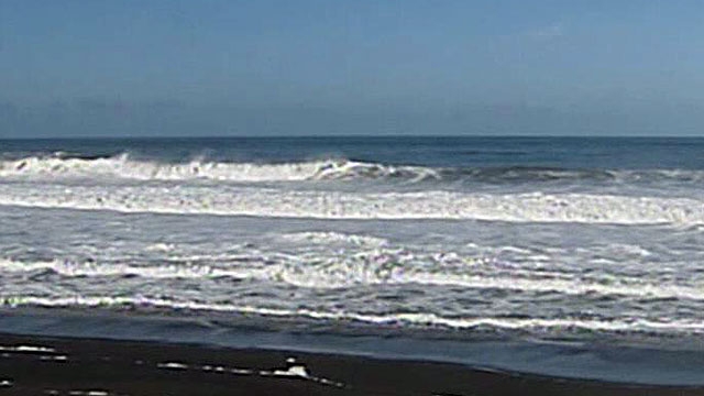 First Tsunami Waves Hit California