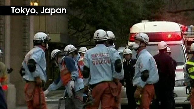 Tokyo at a Standstill After Massive Earthquake