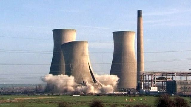 How to demolish a power station