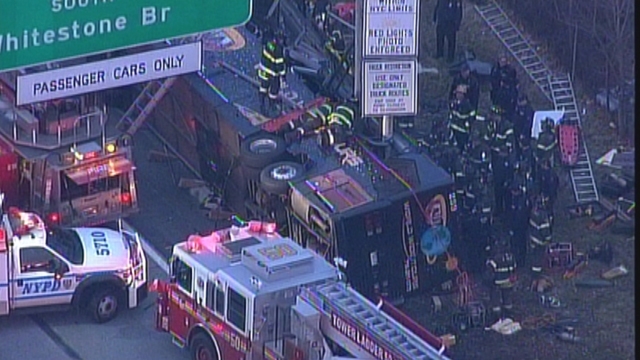Horrific Bus Crash In New York