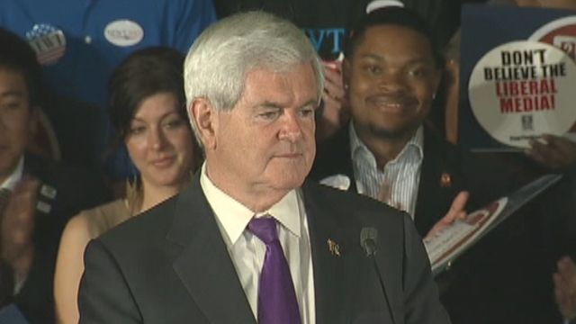 Newt Gingrich: We're going all the way to Tampa