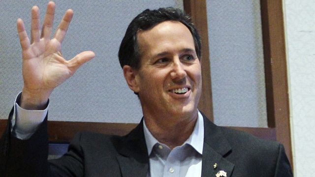 Is Rick Santorum the 'true red conservative'?