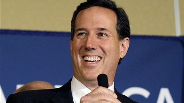 A sweep for Rick Santorum