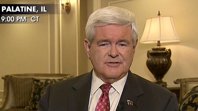 Why Newt is staying in the race