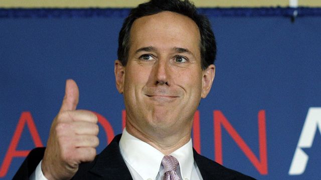 Santorum sweep in Southern primaries