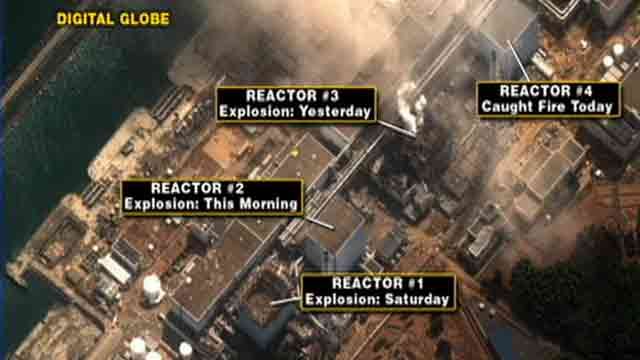 Trouble with Reactor #4 in Japan