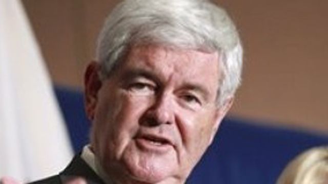 Conservatives divided over whether Gingrich should drop out