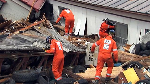 International Relief Efforts in Japan