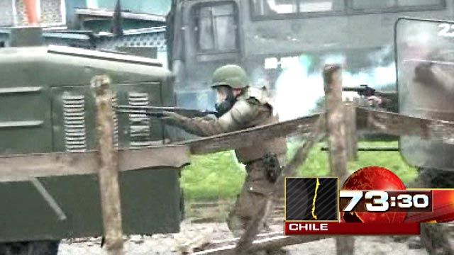 Around the World: Police, protesters clash in Chile