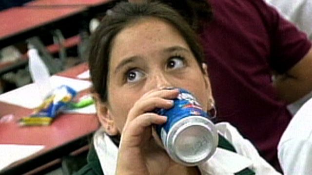 Sugary Drinks Pulled From Schools?