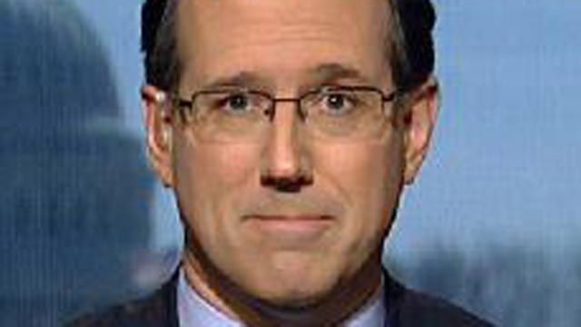 Rick Santorum on Health Care Battle