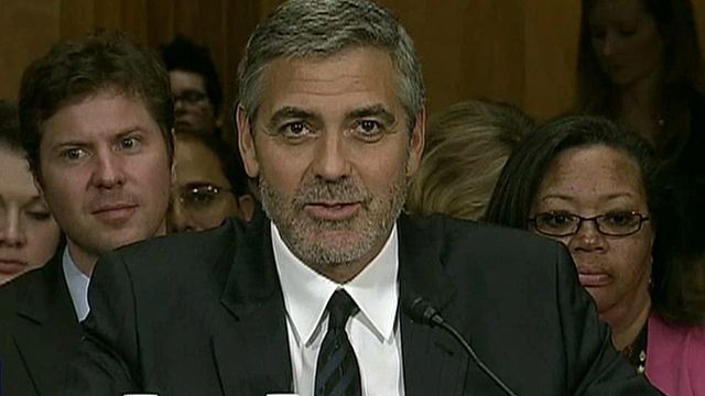 George Clooney discusses trip to war-torn Sudan