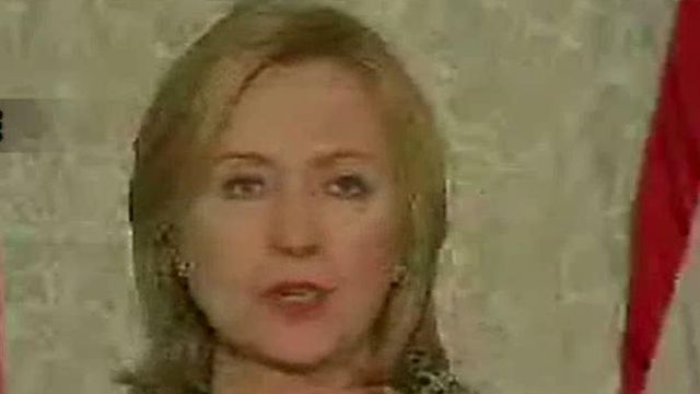 Clinton Talks Ongoing Situation In Libya 