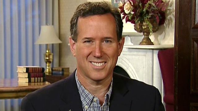 Santorum's bold pledge