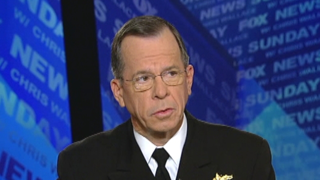 Admiral Mullen Talks To Chris Wallace About Libya 