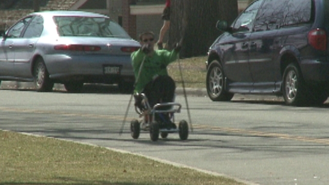 Disabled Vet's Wheelchair Stolen 
