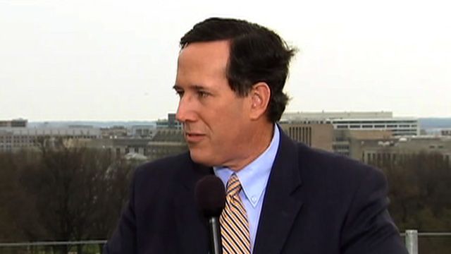  Santorum: Bill Could Die in Senate