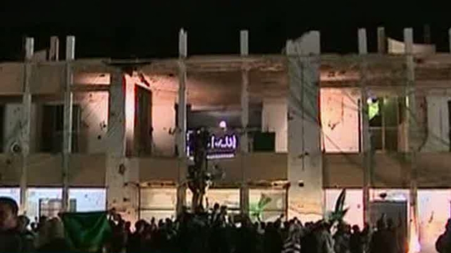 Fox News Visited Qaddafi Compound After Strike