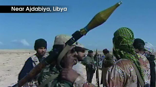Rebels Battle in East Libya