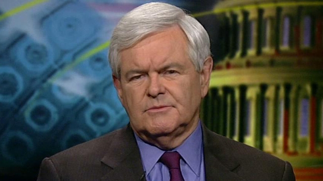 Gingrich Rates Obama's Handling of Conflict in Libya, Part 1
