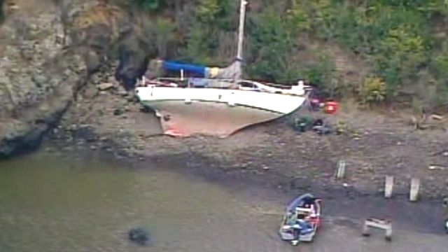 Boats Run Aground After Fierce Storms in California