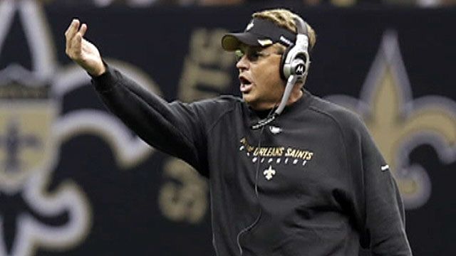NFL commissioner suspends Saints coach, fines team $500,000