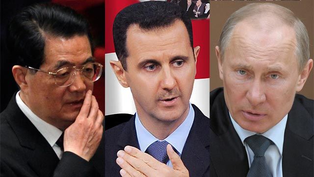 Should the U.S. pressure China and Russia on Syria?