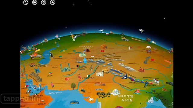 Tapped-In iPad: Barefoot’s World Atlas