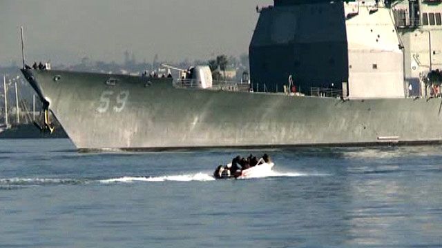 US Navy conducts anti-terrorism drills in California