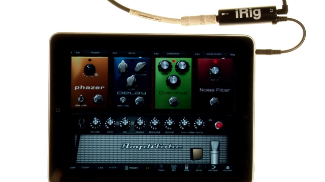 Tapped-In: iRig & AmpliTube for the iPad