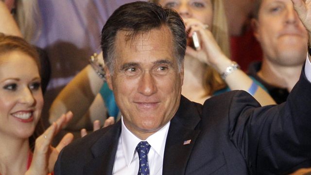 Lobbyists lining up behind Romney?