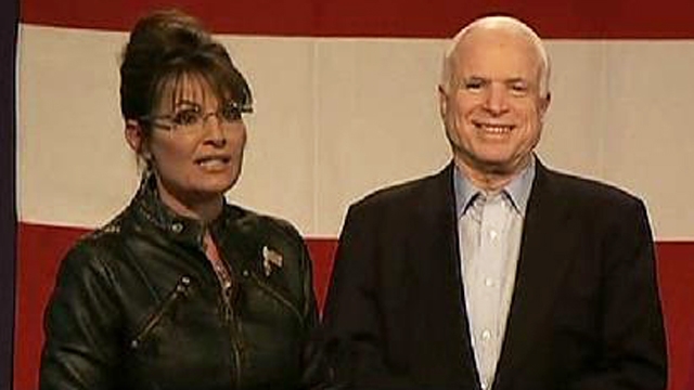 Palin Pushing for McCain