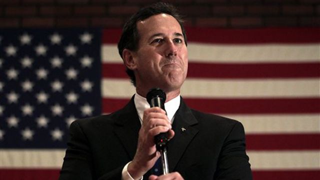 Can Santorum stay in the race?