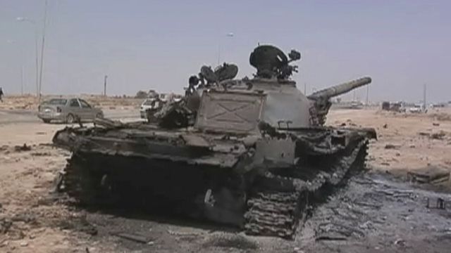 Libyan Rebels Fight Back