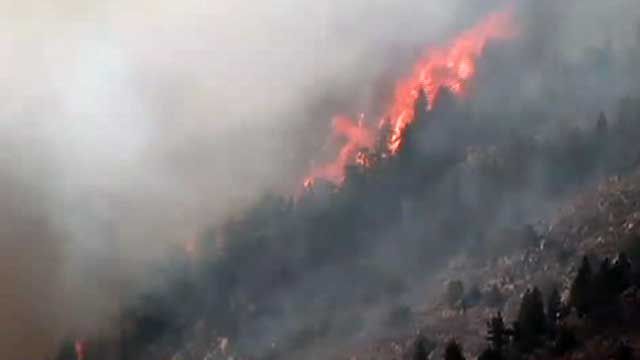 Video: Raging Colorado Wildfire