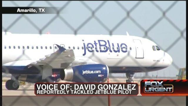 JetBlue: David Gonzalez Tackles Screaming Pilot