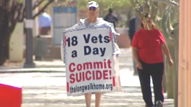 Military Veteran Raises Awareness for PTSD