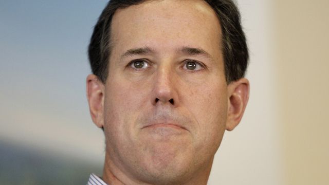 Should Santorum stay in the race?