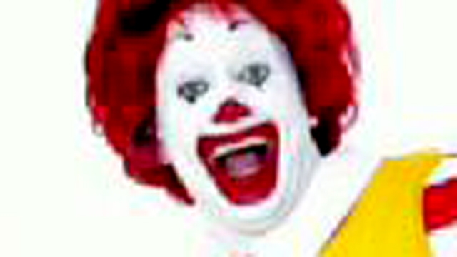 Fast-Food Clown in Crosshairs