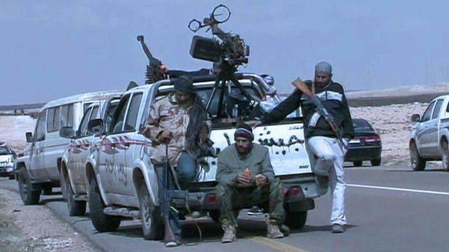 Libyan Rebels Lose Ground