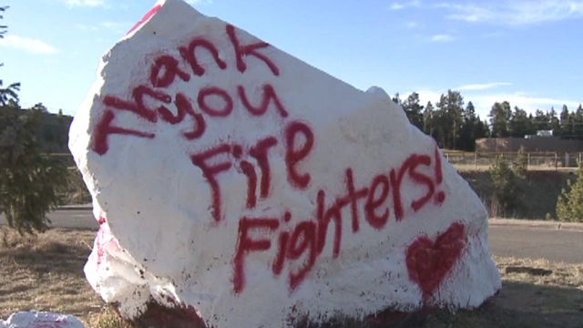 Firemen gain control of Colorado wildfire