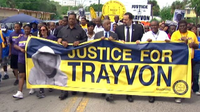 NAACP holds rally for Trayvon Martin