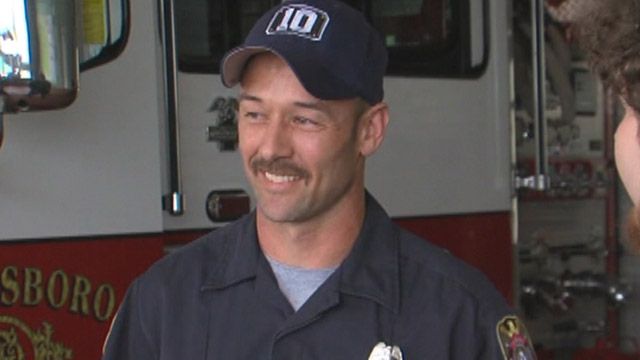 Off-duty fireman saves man's life