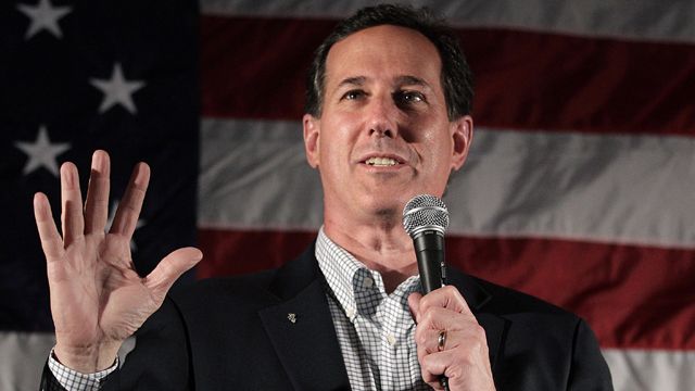 Santorum comeback possible?