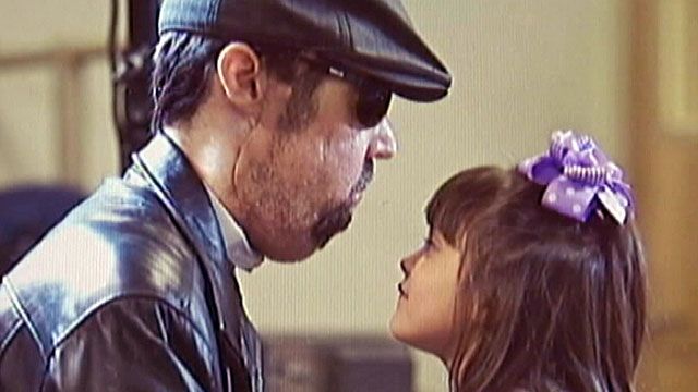 Face transplant recipient feels daughter's kisses again