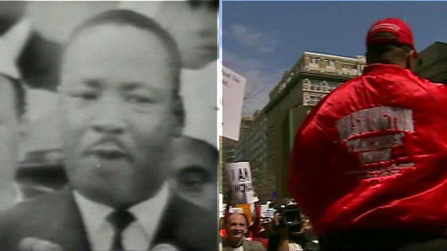 Big Labor Using Martin Luther King's Legacy to Fight Spending Cuts?