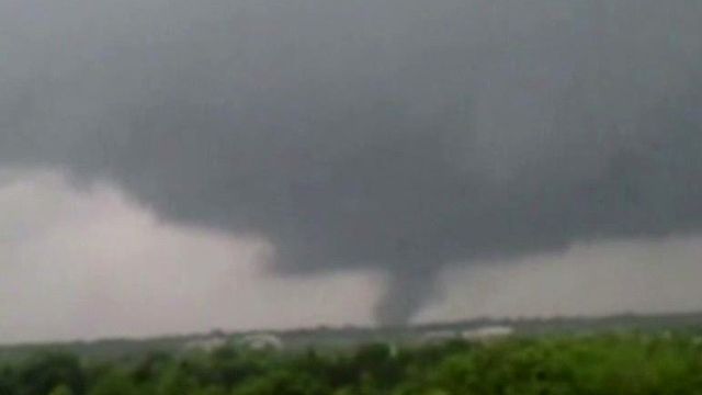 Rain-wrapped tornadoes carve path of destruction in Texas